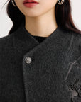 EP YAYING Sheep Wool National Style Coat