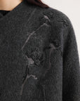 EP YAYING Sheep Wool National Style Coat