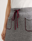 EP YAYING Grey Midi Dress