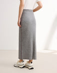 EP YAYING Grey Midi Dress
