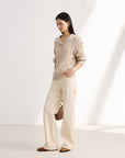 EP YAYING Beige Trousers