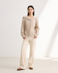 EP YAYING Beige Trousers