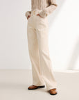 EP YAYING Beige Trousers