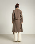 EP YAYING Yak Wool Double-Sided Wool Coat