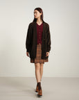 EP YAYING Yak Wool Knitted Cardigan