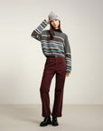EP YAYING Yak Wool Knitted Sweater