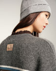 EP YAYING Yak Wool Knitted Sweater