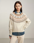 EP YAYING Yak Wool Knitted Sweater