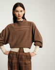 EP YAYING Yak Wool Cashmere Knitted Sweater
