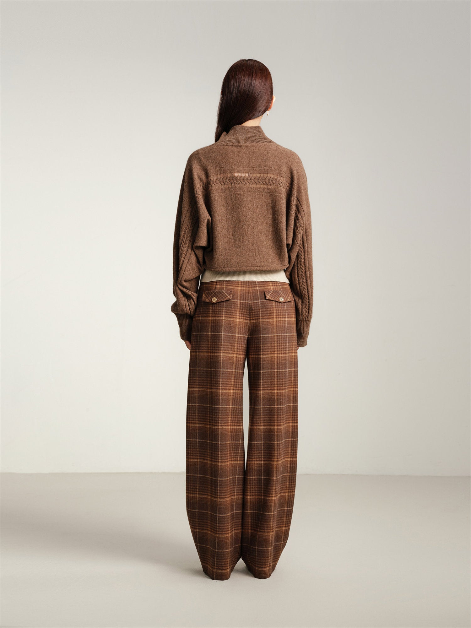 EP YAYING Yak Wool Cashmere Knitted Sweater