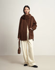 EP YAYING Double-Sided Wool Coat