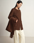 EP YAYING Double-Sided Wool Coat