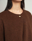 EP YAYING Double-Sided Wool Coat