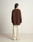EP YAYING Double-Sided Wool Coat