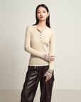 EP YAYING Yak Wool Cashmere Knitted Sweater