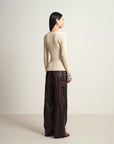 EP YAYING Yak Wool Cashmere Knitted Sweater