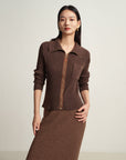 EP YAYING Brown Top