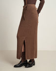 EP YAYING Cashmere Straight Skirt