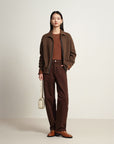EP YAYING Yak Wool Knitted Cardigan