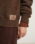 EP YAYING Yak Wool Knitted Cardigan