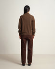 EP YAYING Yak Wool Knitted Cardigan