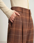 EP YAYING Yak Wool Suit Pants