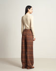 EP YAYING Yak Wool Suit Pants