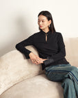 EP YAYING Black Structured Jacket