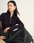 EP YAYING Dark Purple Top