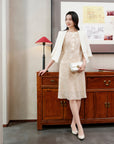 YAYING Jacquard Silk Dress EPKES4616AM