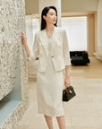 YAYING Mulberry Silk Blazer EPKAS1102AW