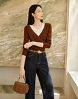 YAYING Merino Wool Base Knit Top EPKAW9904AK