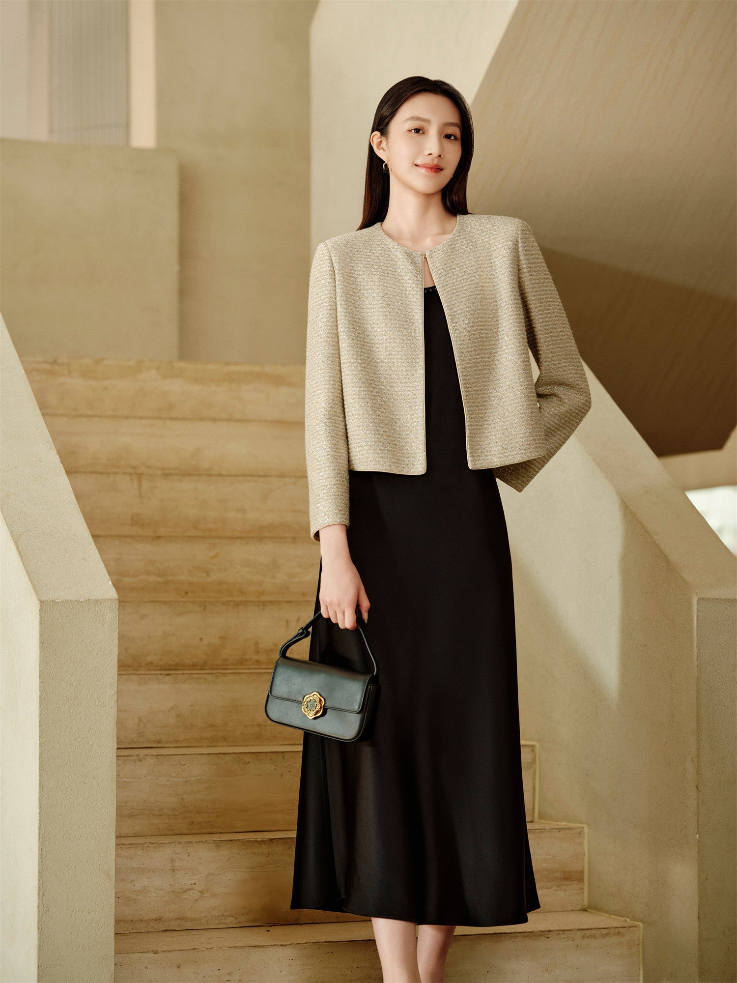 YAYING Acetate Slip Dress EPKAT4205AH