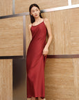 YAYING Acetate Slip Dress EPKAT4205BL