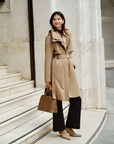 YAYING Wool Trench Down Coat EPKIQY206AE