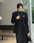 YAYING Tweed-Style Jacket EPKAC1109AH