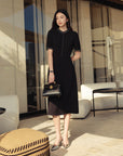 YAYING Waist-Fitted Dress EPKAW4612AH