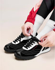 EP YAYING Color-Block German Trainer Sneakers EAKALXP02AH