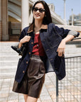 EP YAYING Loose-Fit Denim Jacket EGKADJ106AZ