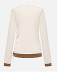 EP YAYING Slim-Fit Knit Base Layer Top EGKAS5516AM