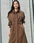 YAYING Wool Trench Dress EPKAW7302AK