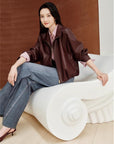 YAYING Vintage Faux Shearling Jacket EPKAP1240AL