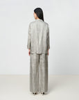 EP YAYING Jacquard Linen Blazer EGKEH1135AC