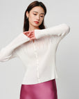 EP YAYING Silk-Acetate Knit Base Layer EGKES9513AW