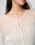 EP YAYING Silk-Acetate Knit Base Layer EGKES9513AW