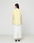 EP YAYING Subtle Jacquard Tencel Shirt EGKEA2108BY