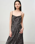 EP YAYING Mulberry Silk Slip Dress EGKES4219AH