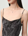 EP YAYING Mulberry Silk Slip Dress EGKES4219AH