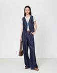 EP YAYING Waist-Defined Fitted Layered Vest EGKEDJ010AZ
