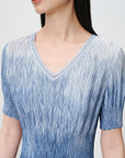 EP YAYING Gradient Pleated Dress EGKEA4610AB